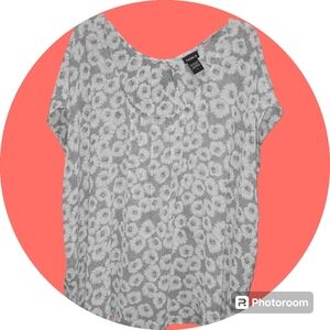 Torrid Sheer Blouse NWOT 3X